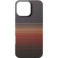 Чехол-накладка Carbon Ring MagSafe для iPhone 16 Pro Max (Sunset)