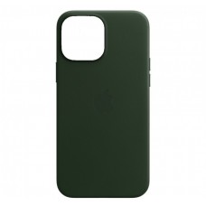 Накладка Leather Case Magsafe для iPhone 15 (Cypress)