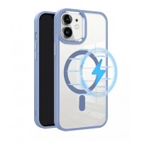 Чехол-накладка Clear Case MagSafe для iPhone 15 (Sierra Blue)