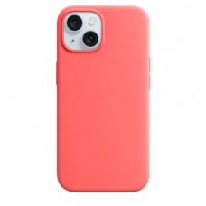 Накладка Silicone Case Magsafe для iPhone 15 (Guava)