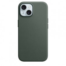 Накладка FineWoven Case Magsafe для iPhone 15 (Evergreen)