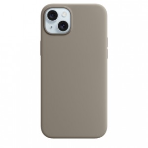 Накладка Silicone Case Magsafe для iPhone 15 Plus (Clay)