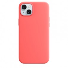 Накладка Silicone Case Magsafe для iPhone 15 Plus (Guava)
