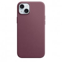 Накладка FineWoven Case Magsafe для iPhone 15 Plus (Mulberry)