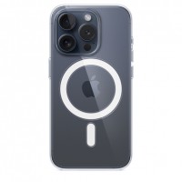 Накладка Clear Case MagSafe для iPhone 15 Pro (прозрачный)