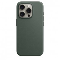 Накладка FineWoven Case Magsafe для iPhone 15 Pro (Evergreen)