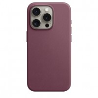 Накладка FineWoven Case Magsafe для iPhone 15 Pro (Mulberry)