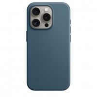 Накладка FineWoven Case Magsafe для iPhone 15 Pro (Pacific Blue)