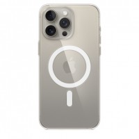Накладка Clear Case MagSafe для iPhone 15 Pro Max (прозрачный)