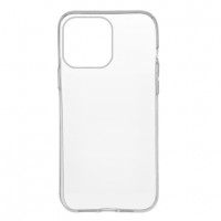 Чехол силиконовый для iPhone 15 Pro Max (прозрачный)