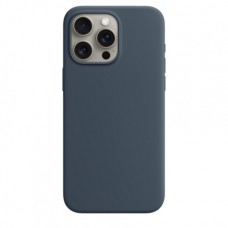 Накладка Silicone Case Magsafe для iPhone 15 Pro Max (Storm Blue)
