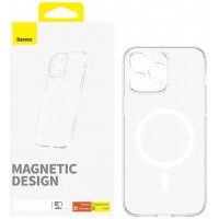 Накладка Baseus Lucent Magsafe для iPhone 15 Pro Max P60157205203-03 (прозрачный)