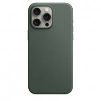 Накладка FineWoven Case Magsafe для iPhone 15 Pro Max (Evergreen)
