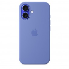 Накладка Silicone Case Magsafe для iPhone 16 (Periwinkle)