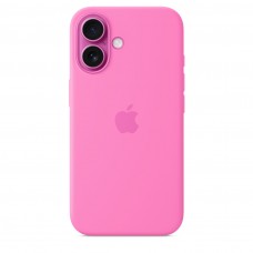 Накладка Silicone Case Magsafe для iPhone 16 (Peony)