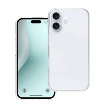 Чехол силиконовый для iPhone 16 (Прозрачный)
