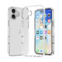 Чехол-накладка J-CASE для iPhone 16 (Прозрачный)