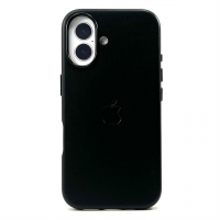 Накладка Leather Case MagSafe для iPhone 16 Plus (Black)