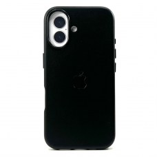 Накладка Leather Case MagSafe для iPhone 16 (Black)