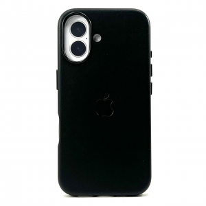 Накладка Leather Case MagSafe для iPhone 16 (Black)