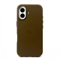 Накладка Leather Case MagSafe для iPhone 16 (Taupe)