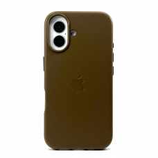 Накладка Leather Case MagSafe для iPhone 16 (Taupe)