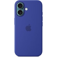Накладка Silicone Case Magsafe для iPhone 16 (Ultramarine)