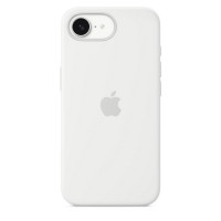 Накладка Silicone Case Magsafe для iPhone 16e (White)