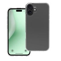 Чехол силиконовый для iPhone 16 Plus (Прозрачный)