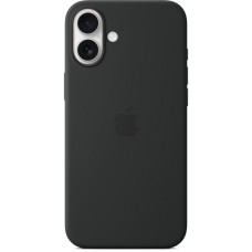Накладка Silicone Case Magsafe для iPhone 16 Plus (Black)