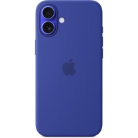 Накладка Silicone Case Magsafe для iPhone 16 Plus (Ultramarine)