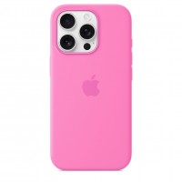 Накладка Silicone Case Magsafe для iPhone 16 Pro (Peony)