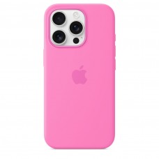 Накладка Silicone Case Magsafe для iPhone 16 Pro (Peony)