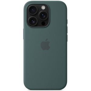 Накладка Silicone Case Magsafe для iPhone 16 Pro (Lake Green)