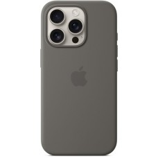 Накладка Silicone Case Magsafe для iPhone 16 Pro (Stone Gray)