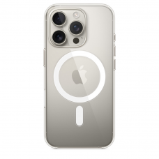 Накладка Clear Case MagSafe для iPhone 16 Pro (Прозрачный)