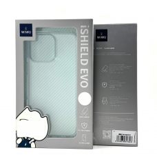 6.3" Чехол силиконовый WIWu iShield Evo для iPhone 16 Pro TPP-109 (Прозрачный)