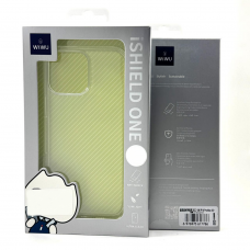6.3" Чехол силиконовый WIWu iShield One для iPhone 16 Pro ZCC-108 (Прозрачный)