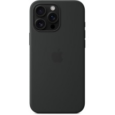 Накладка Silicone Case Magsafe для iPhone 16 Pro Max (Black)
