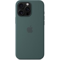 Накладка Silicone Case Magsafe для iPhone 16 Pro Max (Lake Green)