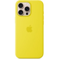 Накладка Silicone Case Magsafe для iPhone 16 Pro Max (Star Fruit)