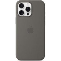 Накладка Silicone Case Magsafe для iPhone 16 Pro Max (Stone Gray)