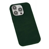 Чехол-накладка Case Soft Touch для iPhone 15 (Темный-зеленый)