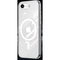 Чехол пластиковый Magsafe J-CASE для iPhone 16e (Прозрачный)