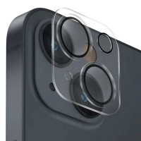 Защитное стекло блока камер ANANK для iPhone 15/15 Plus (Прозрачный)