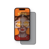 6.1" Защитное стекло ANANK 2.5D Privacy для iPhone 16 (Антишпион)