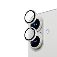 Защитное стекло блока камер ANANK для iPhone 16/16 Plus (Прозрачный)
