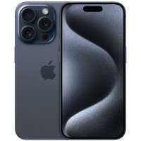 Смартфон Apple iPhone 15 Pro 256ГБ (Титановый синий)