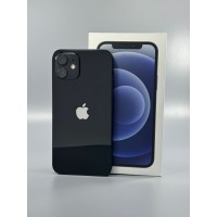 б/у Apple iPhone 12 64GB Black 100% (352243611301078)