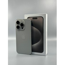 б/у Apple iPhone 15 Pro 128GB Natural Titanium 98% (353946313312891)